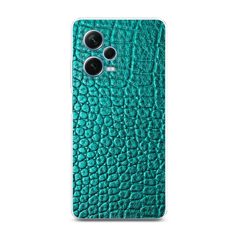 

Чехол Awog для Xiaomi Redmi Note 12 Pro Plus "Бирюзовая змея", 317150-3
