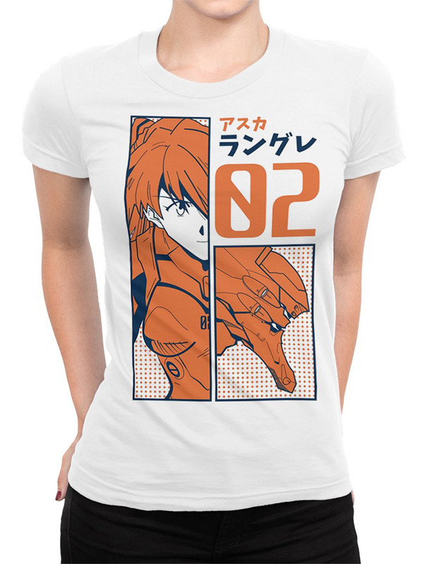 

Футболка женская DreamShirts Studio Евангелион /Evangelion /Аниме /Аска Лэнгли белая 2XL, Белый, Евангелион / Evangelion / Аниме / Аска Лэнгли