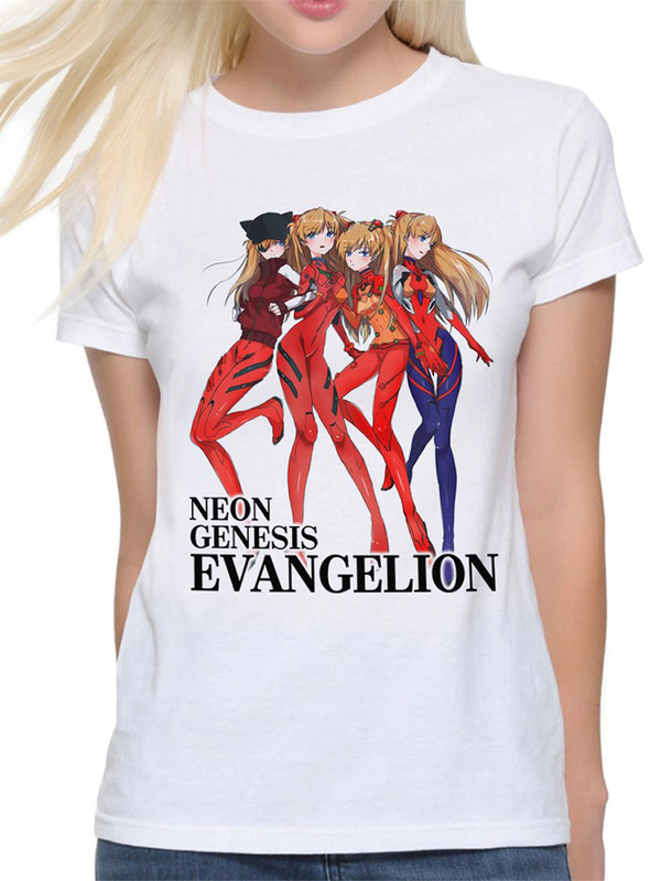 

Футболка женская DreamShirts Studio Евангелион /Evangelion /Аниме /Аска Лэнгли белая 3XL, Белый, Евангелион / Evangelion / Аниме / Аска Лэнгли