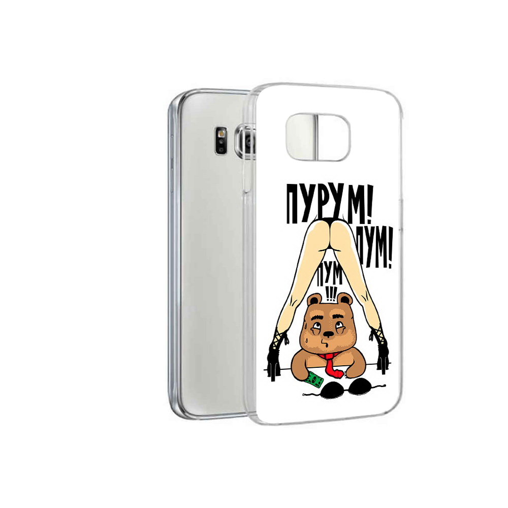 

Чехол MyPads Tocco для Samsung Galaxy S6 Пурум пум пум (PT12300.506.140), Прозрачный, Tocco