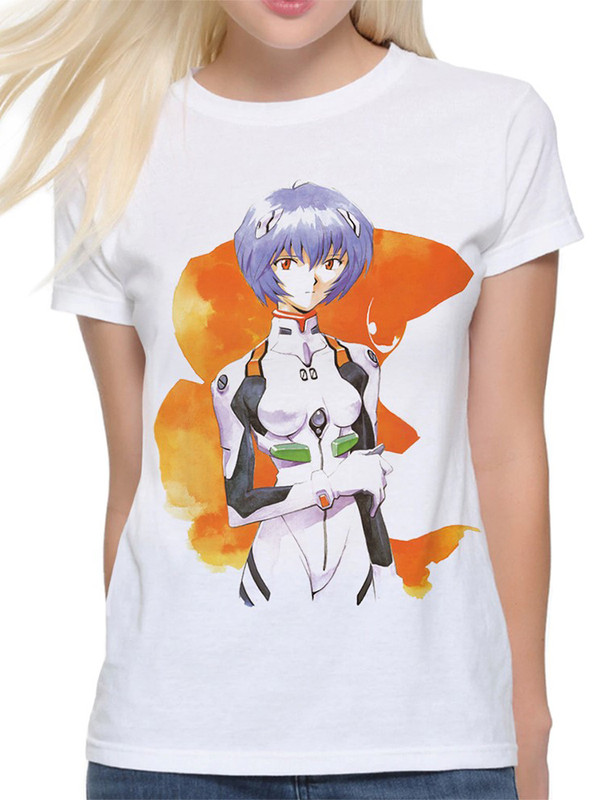 

Футболка женская DreamShirts Studio Евангелион / Evangelion / Аниме / Рей Аянами белая 2XL, Белый, Евангелион / Evangelion / Аниме / Рей Аянами