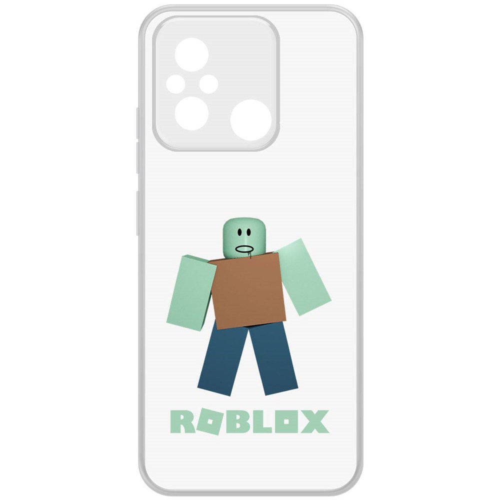 

Чехол-накладка Krutoff Clear Case Roblox-Зомби для Xiaomi Redmi 12C, Прозрачный