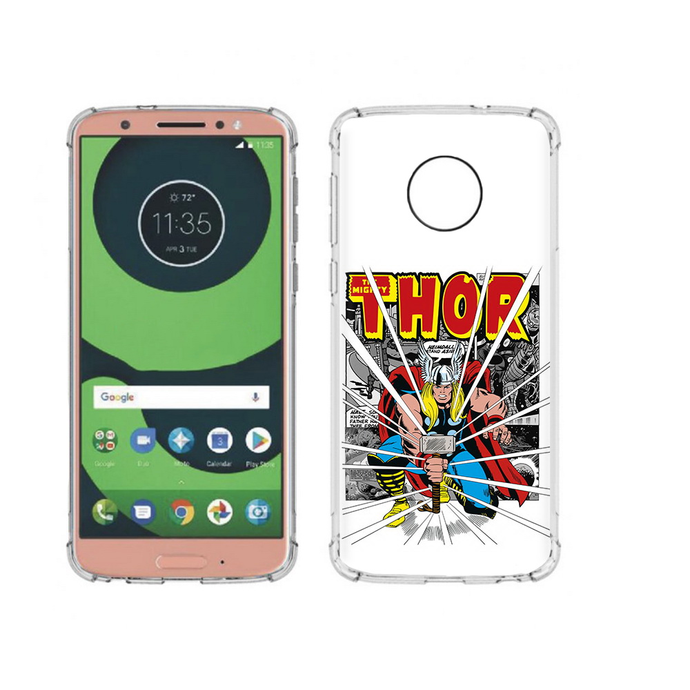 

Чехол MyPads Tocco для Motorola Moto G6 тор рисунок (PT99805.376.647), Прозрачный, Tocco