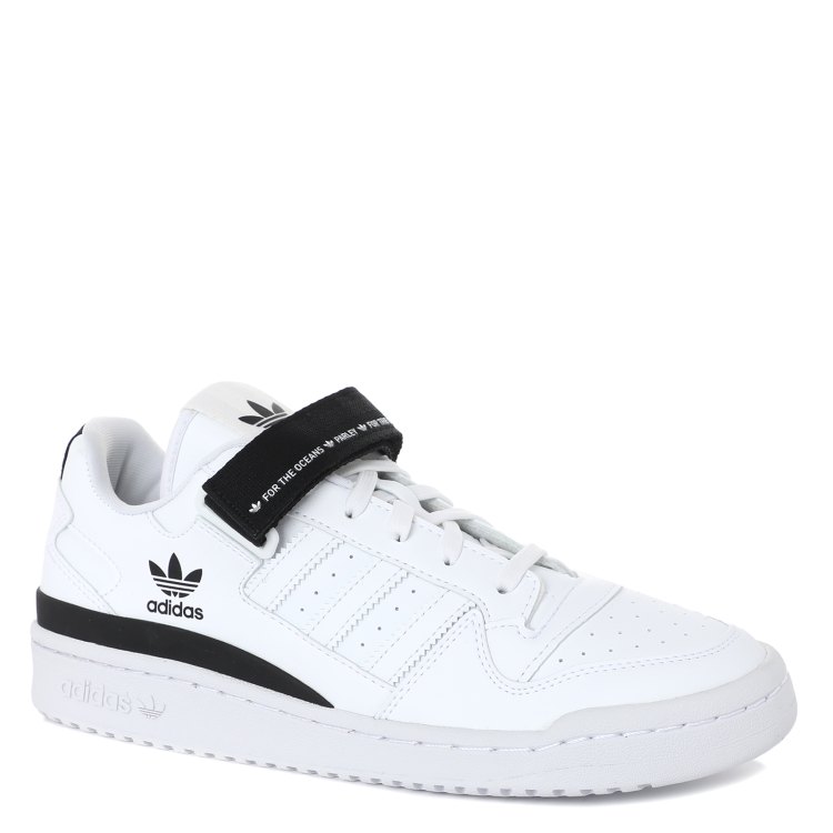 фото Кроссовки мужские adidas forum low белые 10 uk