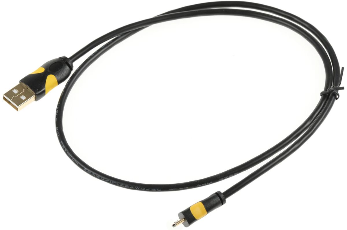 

Кабель Smooth connector USB - Micro-USB, 2 А, 0.75 м, черный, Smooth connector