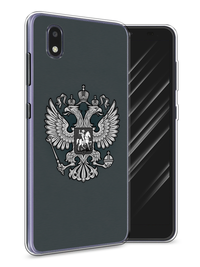 

Чехол Awog на ZTE Blade A3 (2020) / ЗТЕ Блэйд A3 (2020) "Герб России серый", Разноцветный, 133650-5