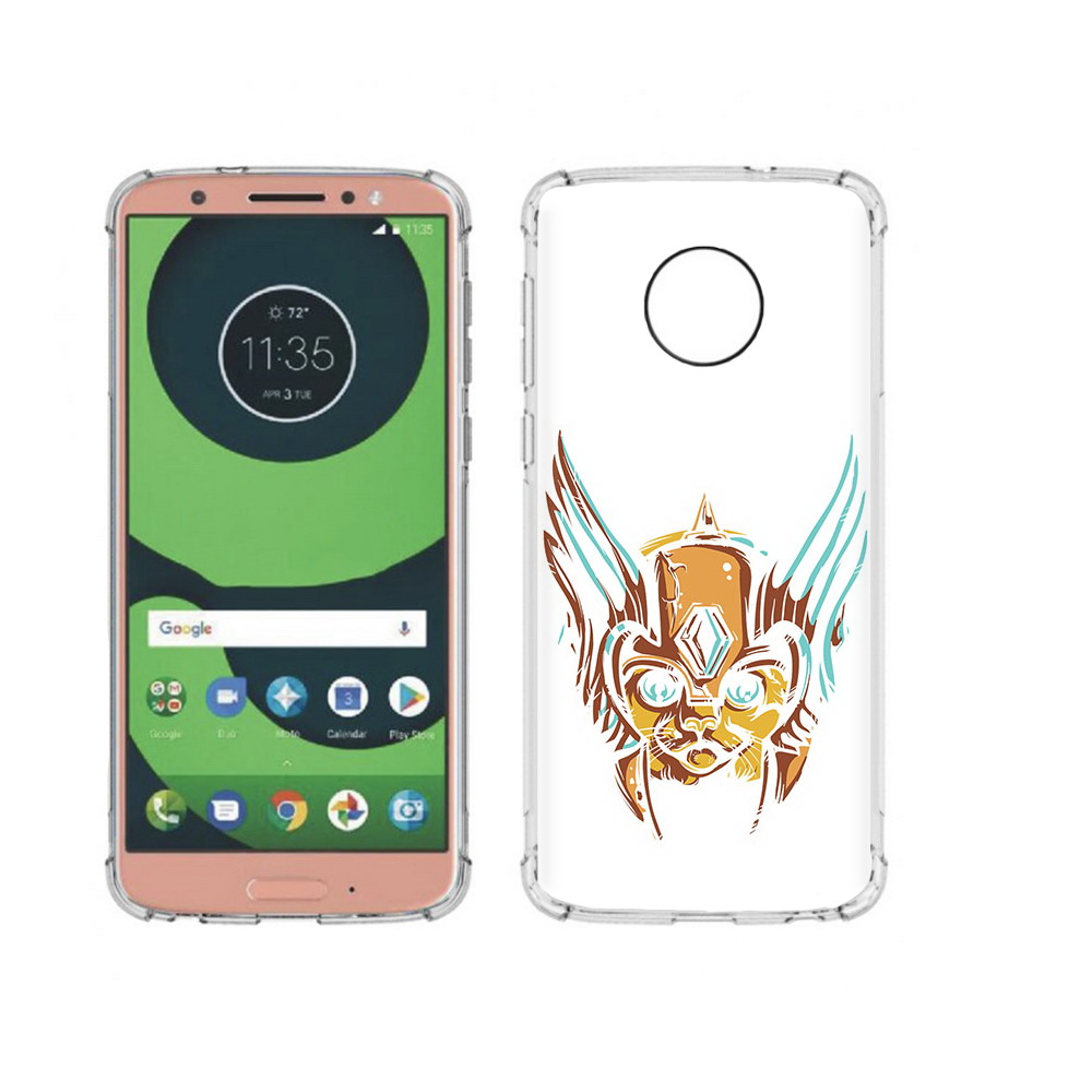 

Чехол MyPads Tocco для Motorola Moto G6 тор абстракция (PT99805.376.644), Прозрачный, Tocco