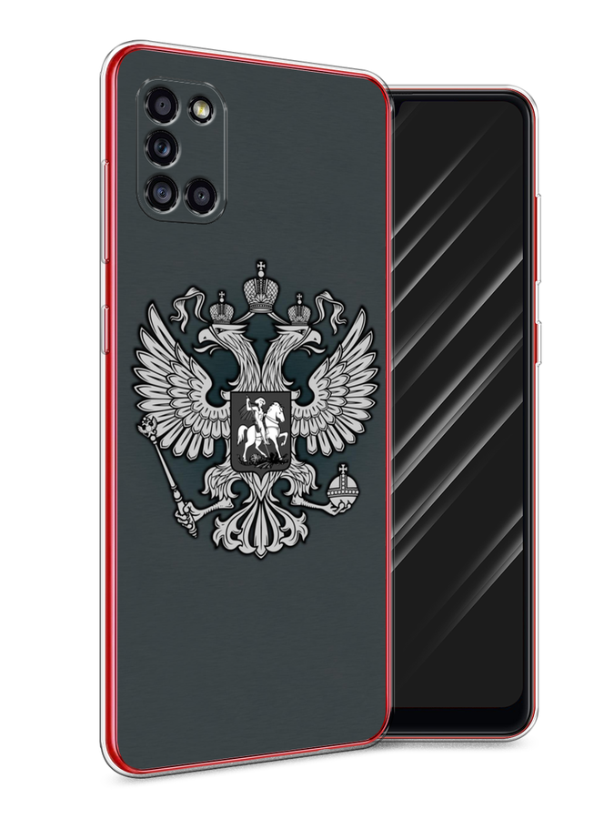 

Чехол Awog на Samsung Galaxy A31 / Самсунг A31 "Герб России серый", Разноцветный, 2100350-5