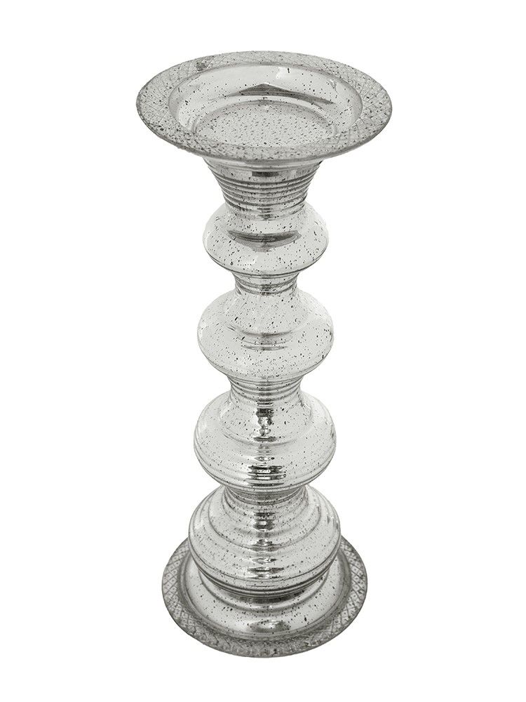 

Подсвечник Glasar 77255 16х16х38см, Прозрачный