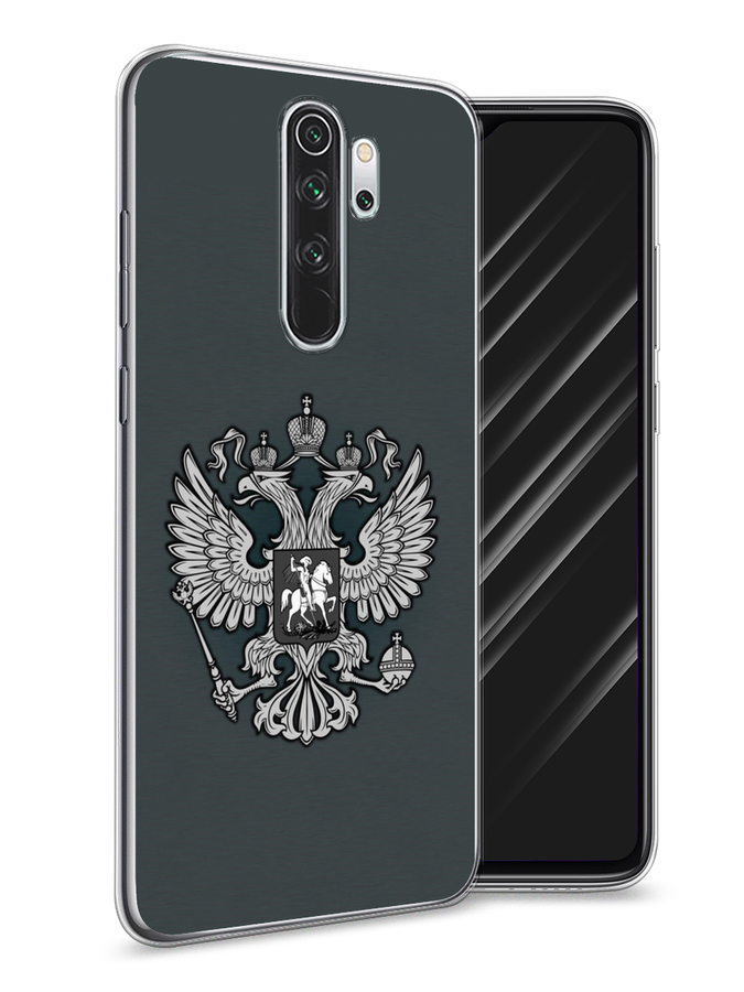

Чехол Awog на Xiaomi Redmi Note 8 Pro "Герб России серый", Разноцветный, 36650-5