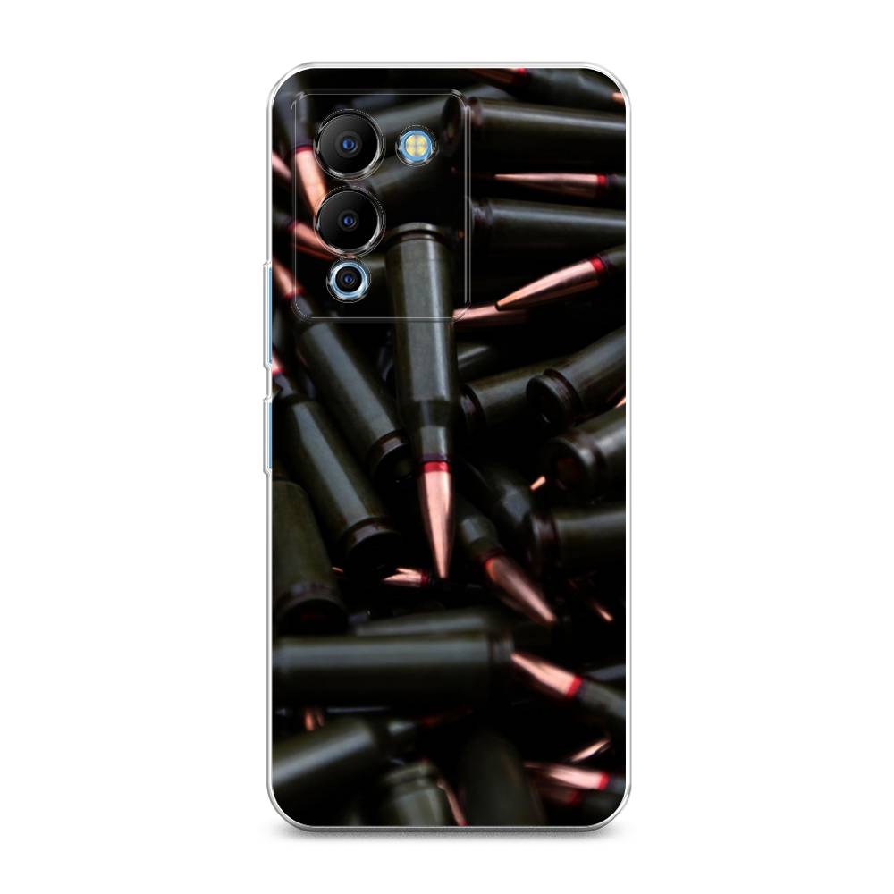 

Чехол Awog на Infinix Note 12 G96 "Пули черные", Разноцветный, 3101550-5