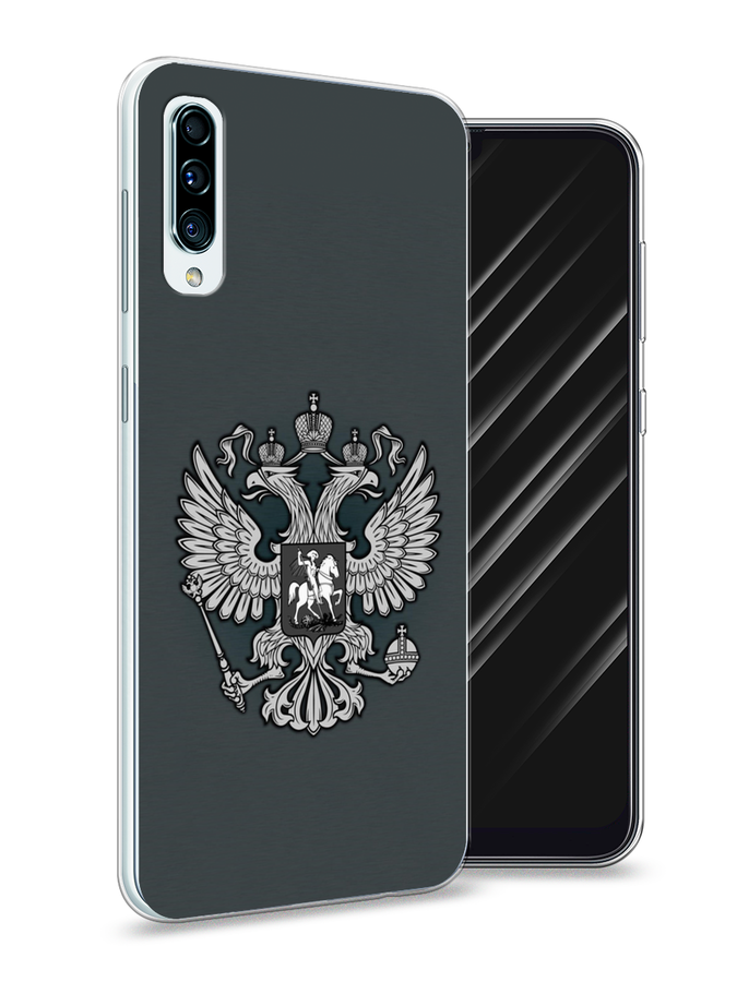 

Чехол Awog на Samsung Galaxy A50 "Герб России серый", Разноцветный, 27750-5