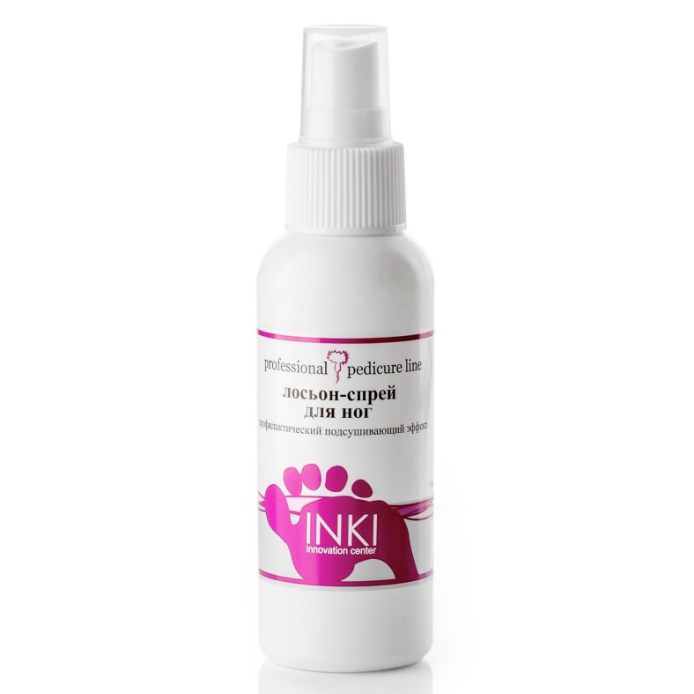 

Лосьон-спрей для ног подсушивающий и профилактический эффекты INKI lotion 100 мл
