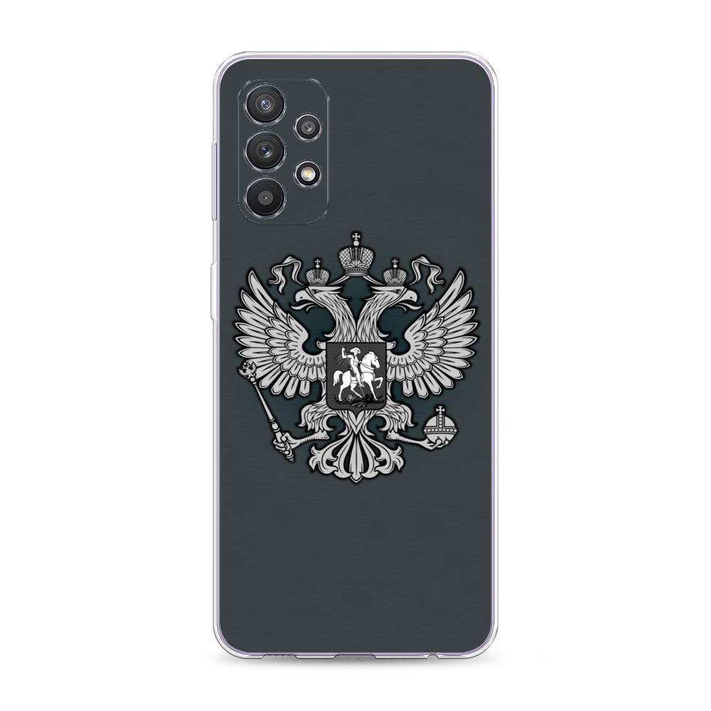 фото Чехол awog "герб россии серый" для samsung galaxy a32