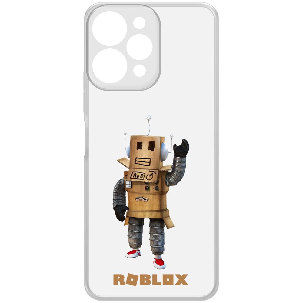 

Чехол-накладка Krutoff Clear Case Roblox-Мистер Робот для Xiaomi Redmi 12, Прозрачный