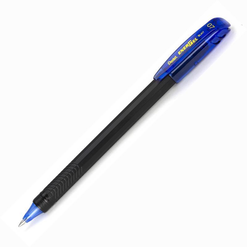 

Ручка гелевая Pentel EnerGel BL417C (0.35мм, синий, рельефный захват) 12шт.