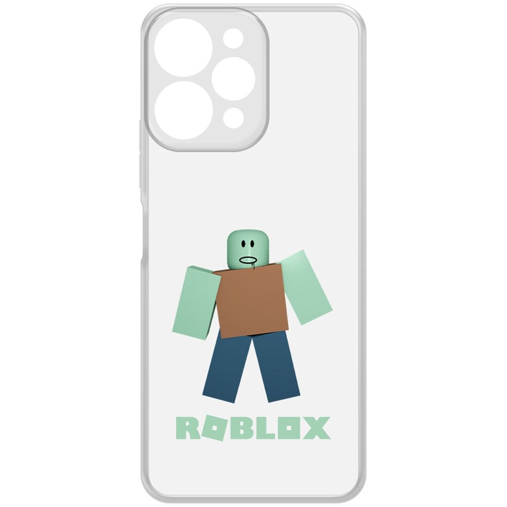 

Чехол-накладка Krutoff Clear Case Roblox-Зомби для Xiaomi Redmi 12, Прозрачный