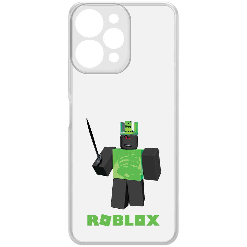 

Чехол-накладка Krutoff Clear Case Roblox-1x1x1x1x1 для Xiaomi Redmi 12, Прозрачный