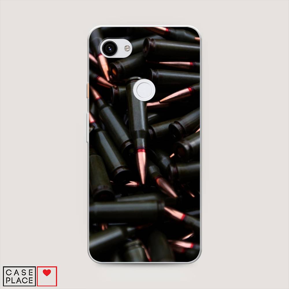 

Чехол Awog на Google Pixel 3A XL "Пули черные", Разноцветный, 270450-5