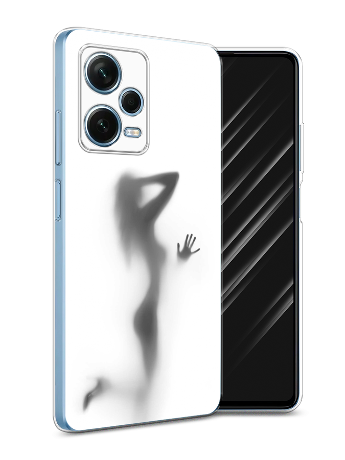 

Чехол Awog для Xiaomi Redmi Note 12 Pro Plus "Стекло в душе", Белый;серый;черный, 317150-7