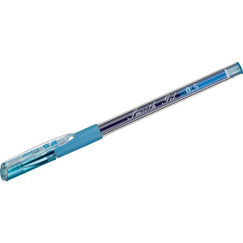 Ручка гелевая M&G (0.35мм, синяя), 12шт.