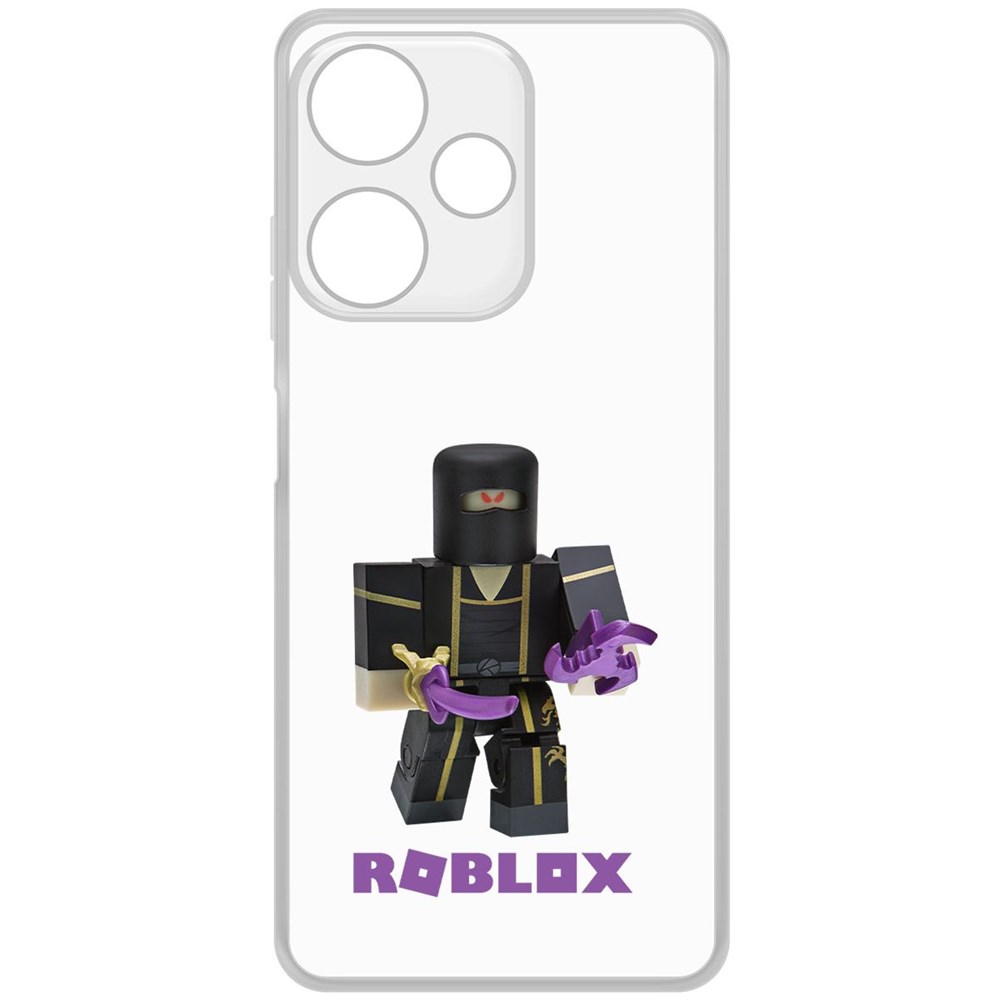 

Чехол-накладка Krutoff Clear Case Roblox-Ниндзя Ассасин для INFINIX Hot 30i, Прозрачный