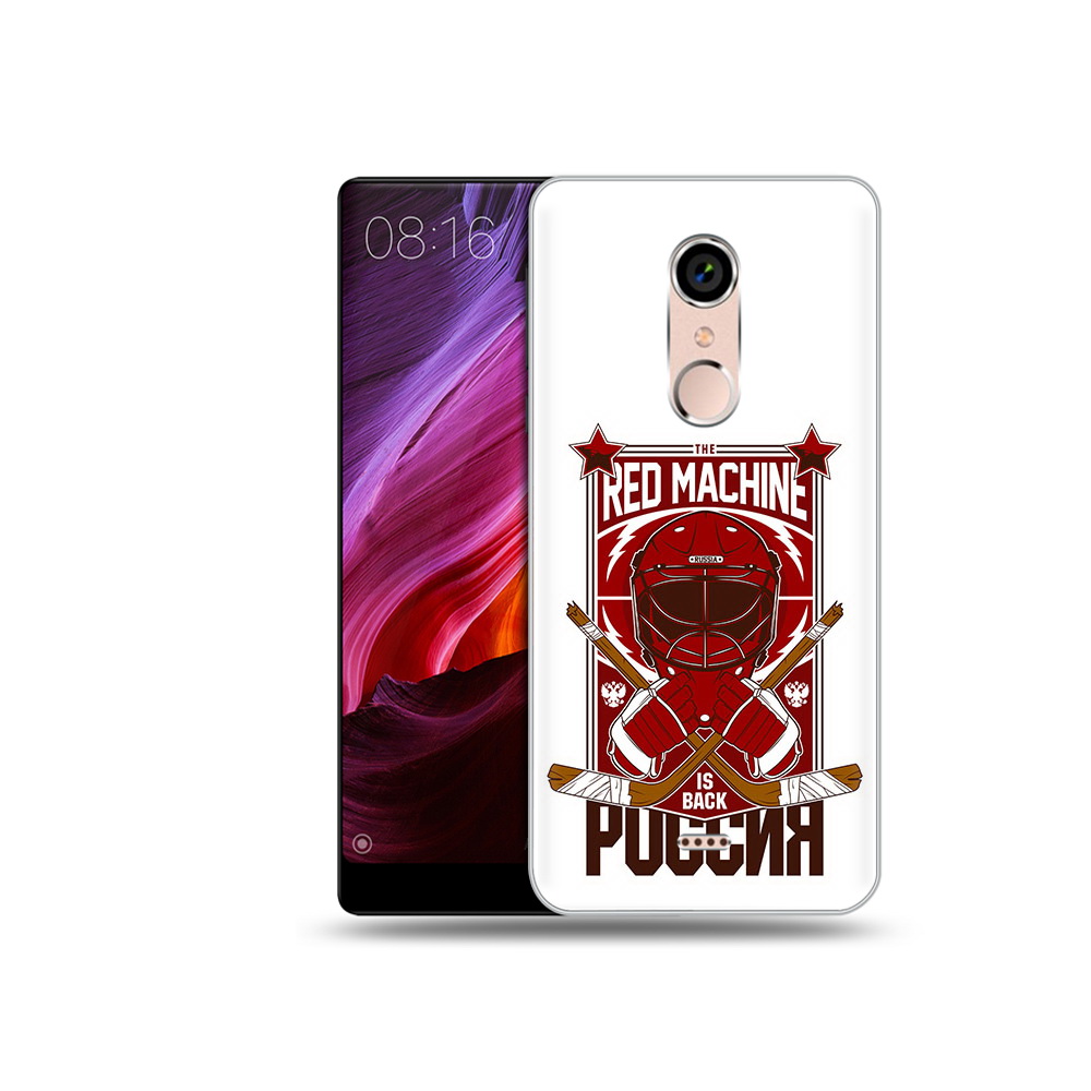

Чехол MyPads Tocco для BQ 5050 Strike хоккей россия, Прозрачный, Tocco