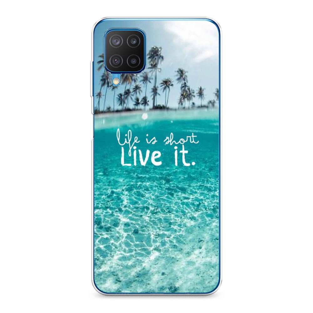 

Чехол Awog на Samsung Galaxy M12 / Самсунг M12 "Live it", Разноцветный, 2102650-7