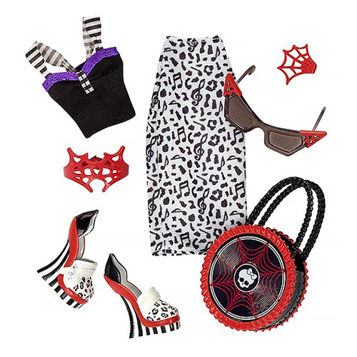 

Набор одежды аутфит Mattel Оперетта фешн пэк X3665, Разноцветный, 2012.04 wave 2