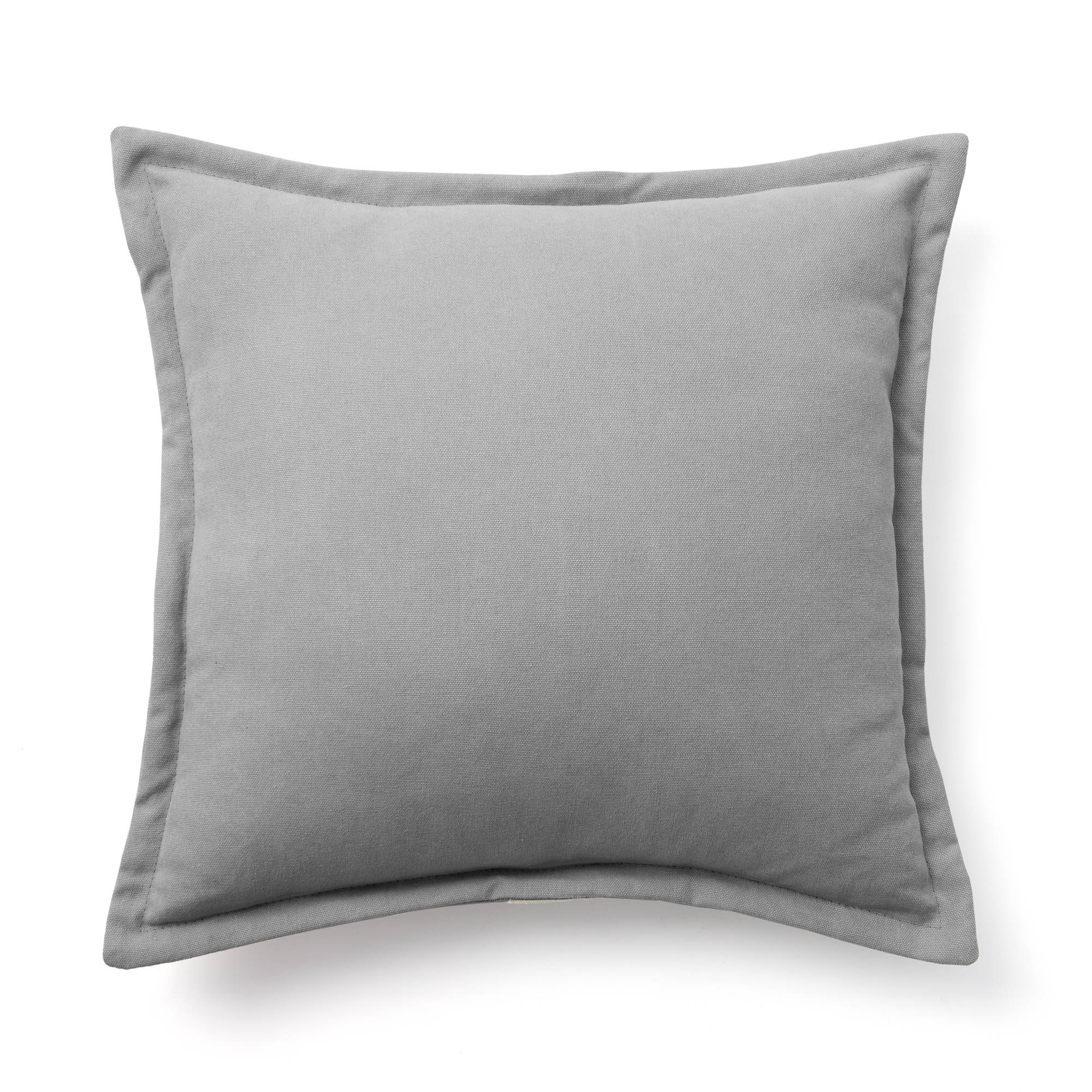 фото Чехол на подушку lisette 45x45 светло-серый la forma
