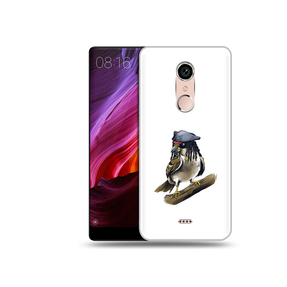 

Чехол MyPads Tocco для BQ 5050 Strike Джек воробей, Прозрачный, Tocco