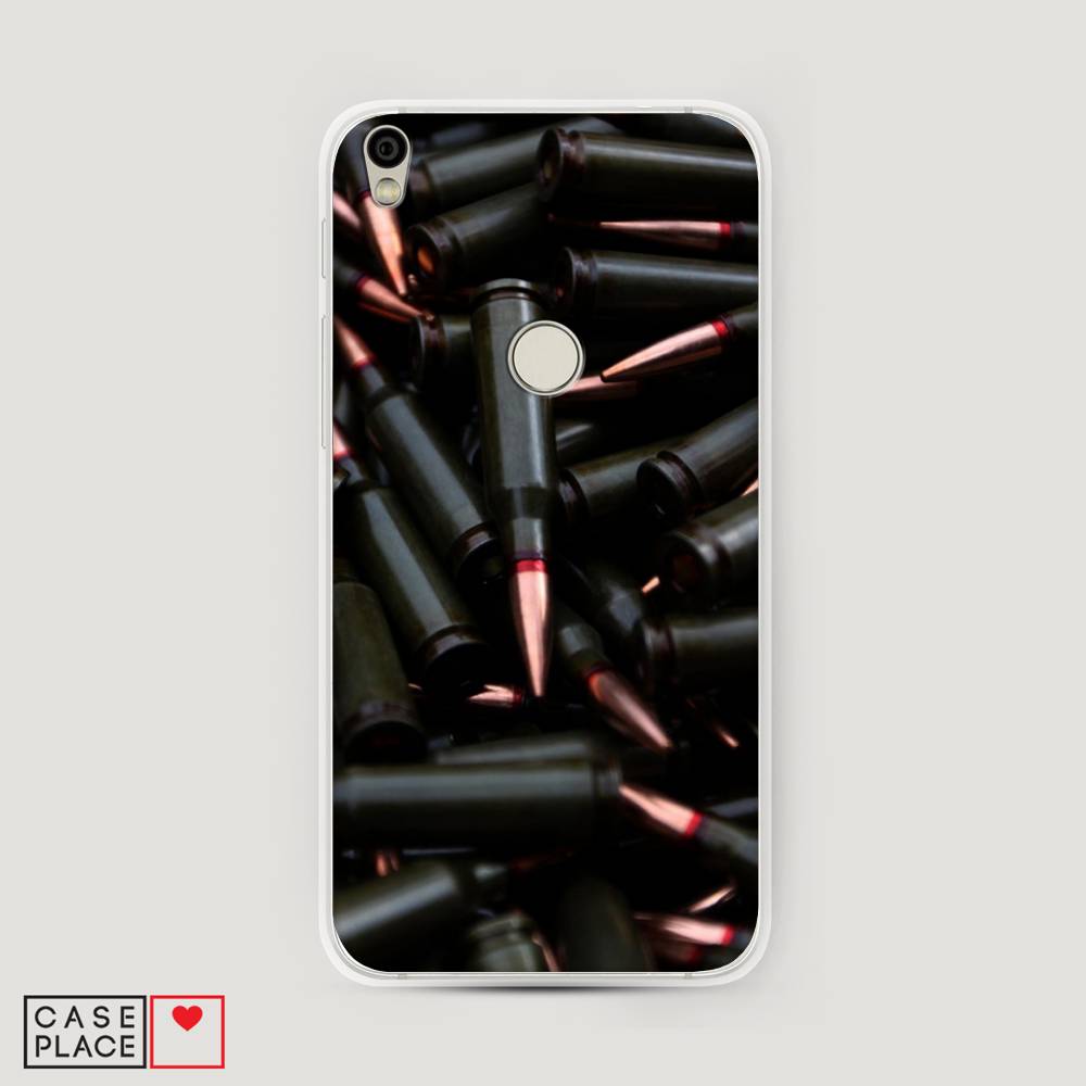 

Чехол Awog на Alcatel Shine Lite / Алкатель Shine Lite "Пули черные", 170350-5