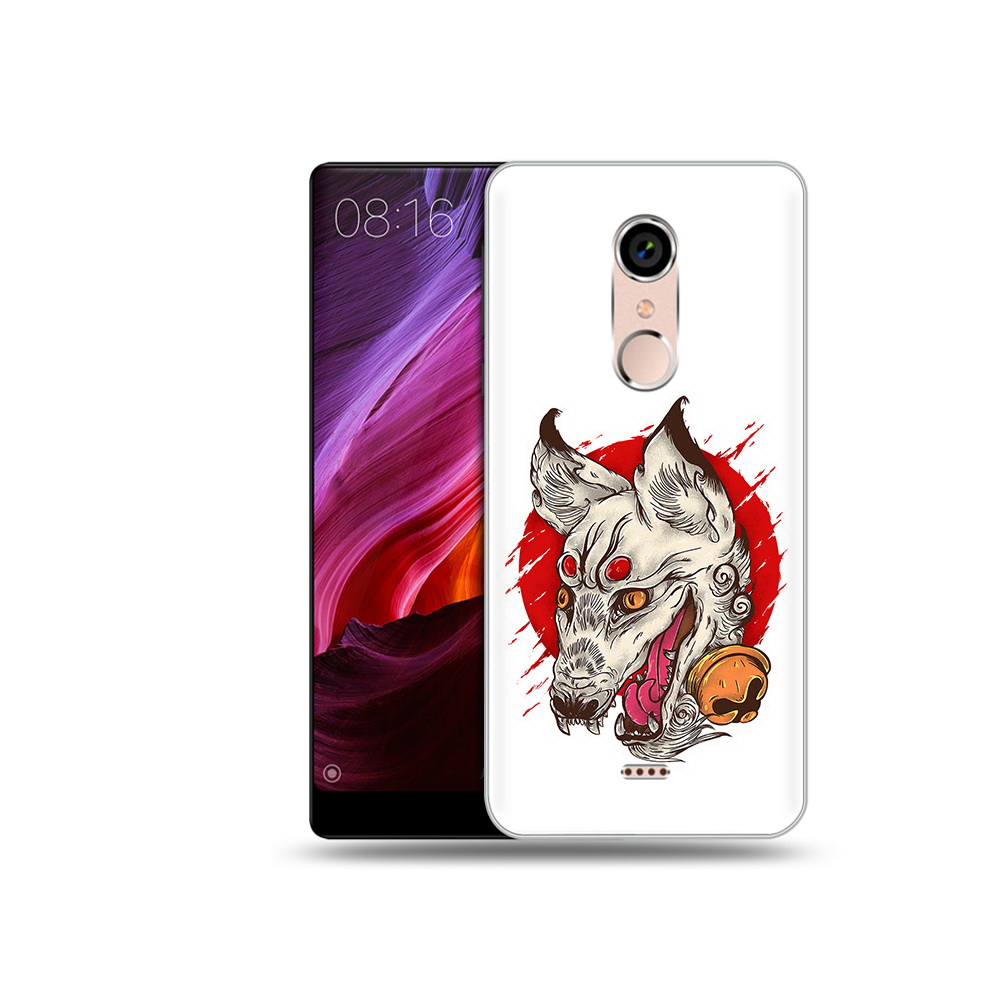 

Чехол MyPads Tocco для BQ 5050 Strike страшная собака, Прозрачный, Tocco