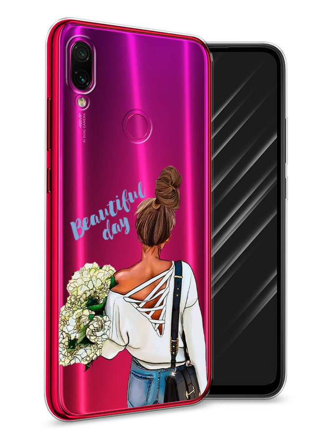 

Чехол Awog на Xiaomi Redmi Note 7 "Beautiful day vector", Разноцветный, 34750-6