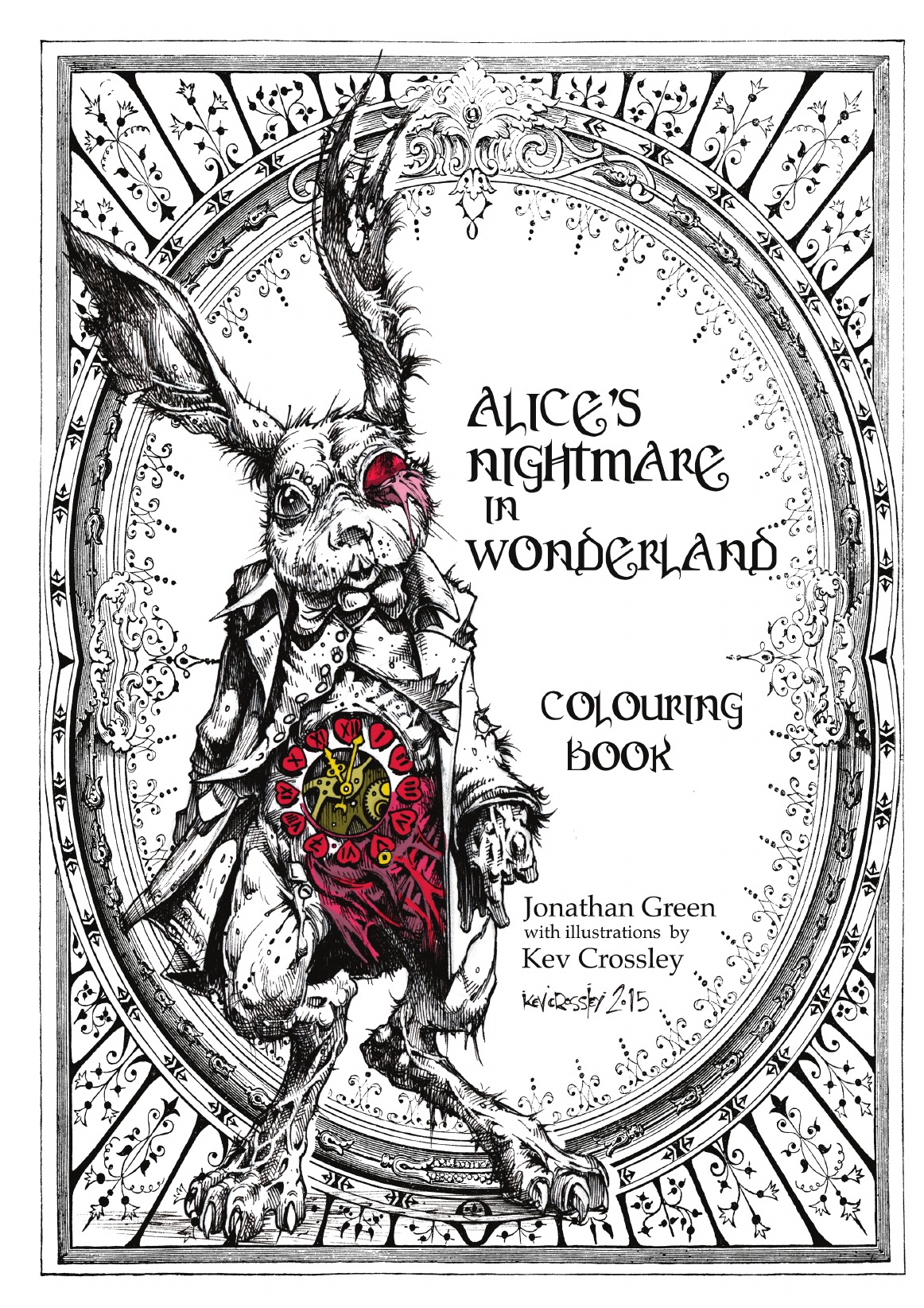 

Alice's Nightmare in Wonderland Colouring Book
