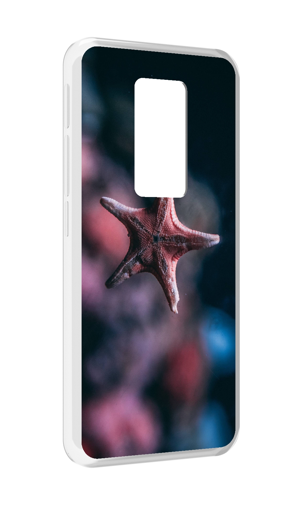 

Чехол MyPads морская-звезда---starfish для Motorola Defy 2021, Прозрачный, Tocco