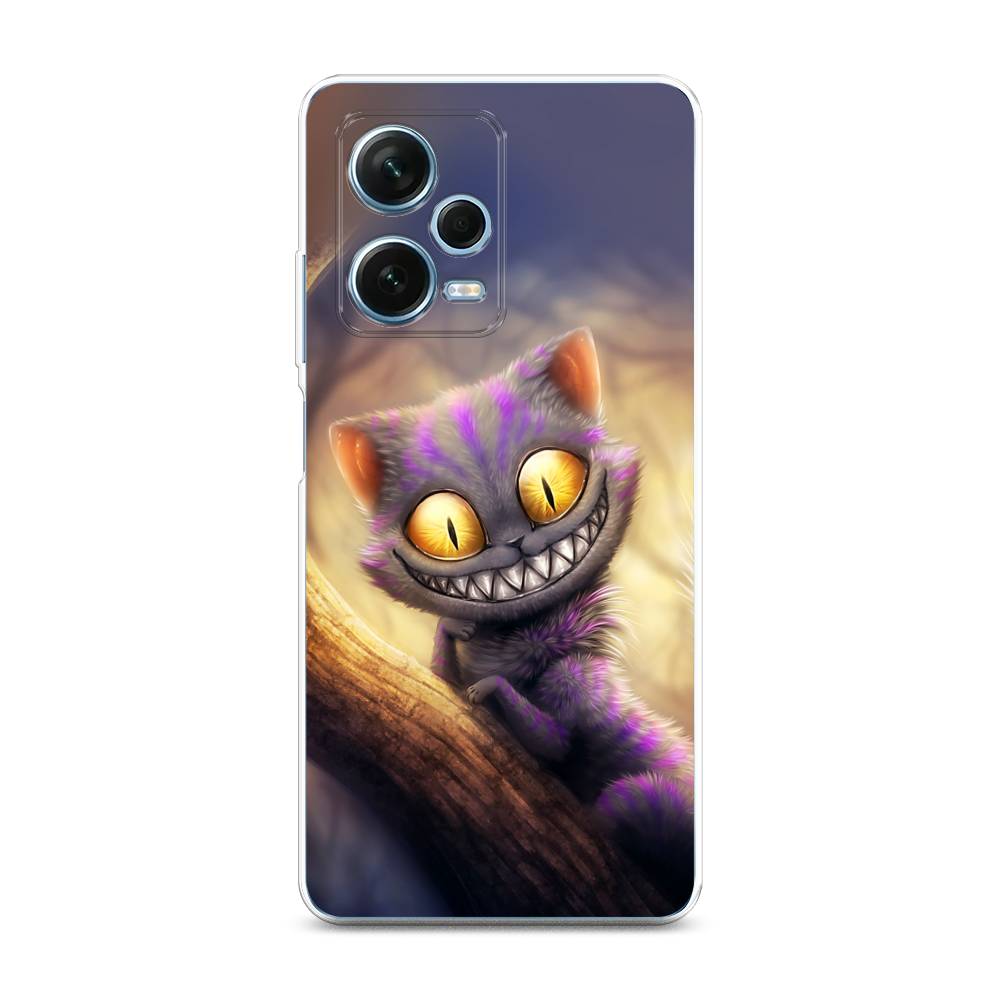 фото Чехол awog для xiaomi redmi note 12 pro plus "cheshire cat"