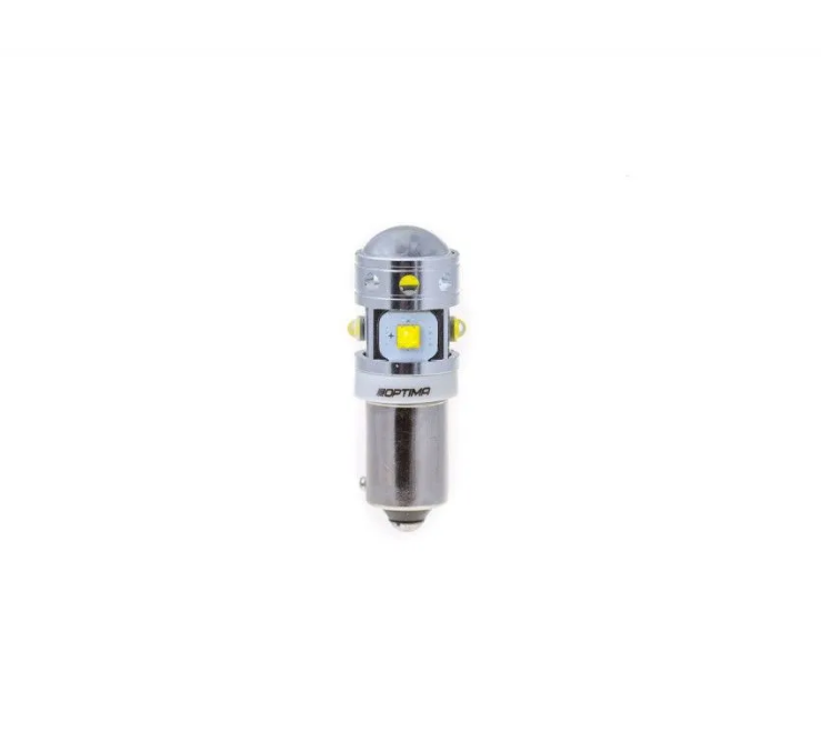 

Лампа светодиодная Optima H21W (BaY9S) MINI CREE-XBD CAN 30W 12-24V 5100К