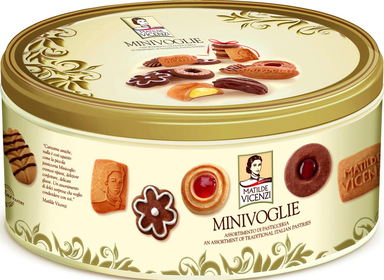 Печенье Matilde Vicenzi Minivoglie Assortimento di Pasticceria 500 г