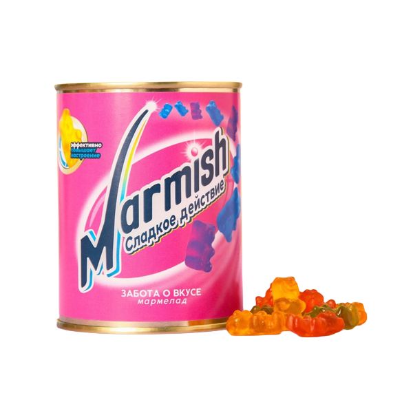 

Подарочный мармелад в форме мишек Marmish, 200 г