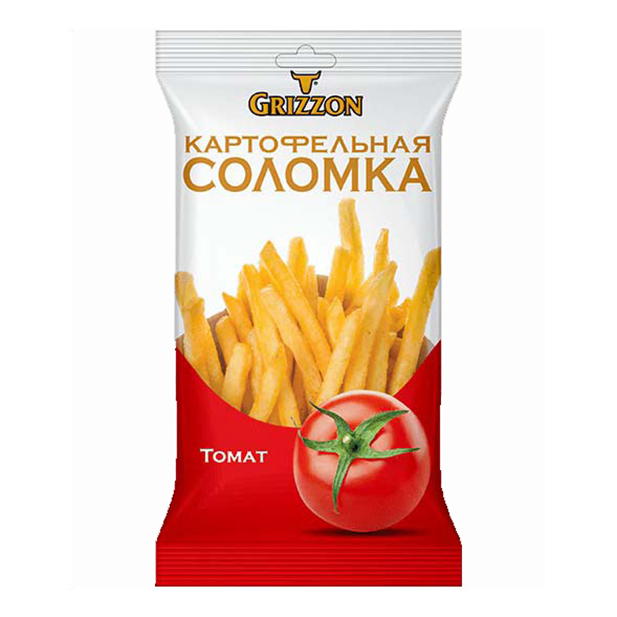 Чипсы картофельные Grizzon со вкусом томата с базиликом 80 г