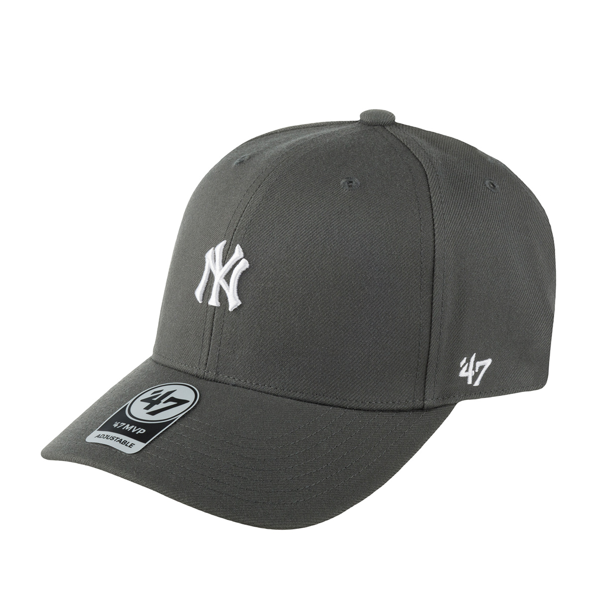 Бейсболка унисекс 47 BRAND B-BRMPS17WBP-CC New York Yankees MLB темно-серая, one size