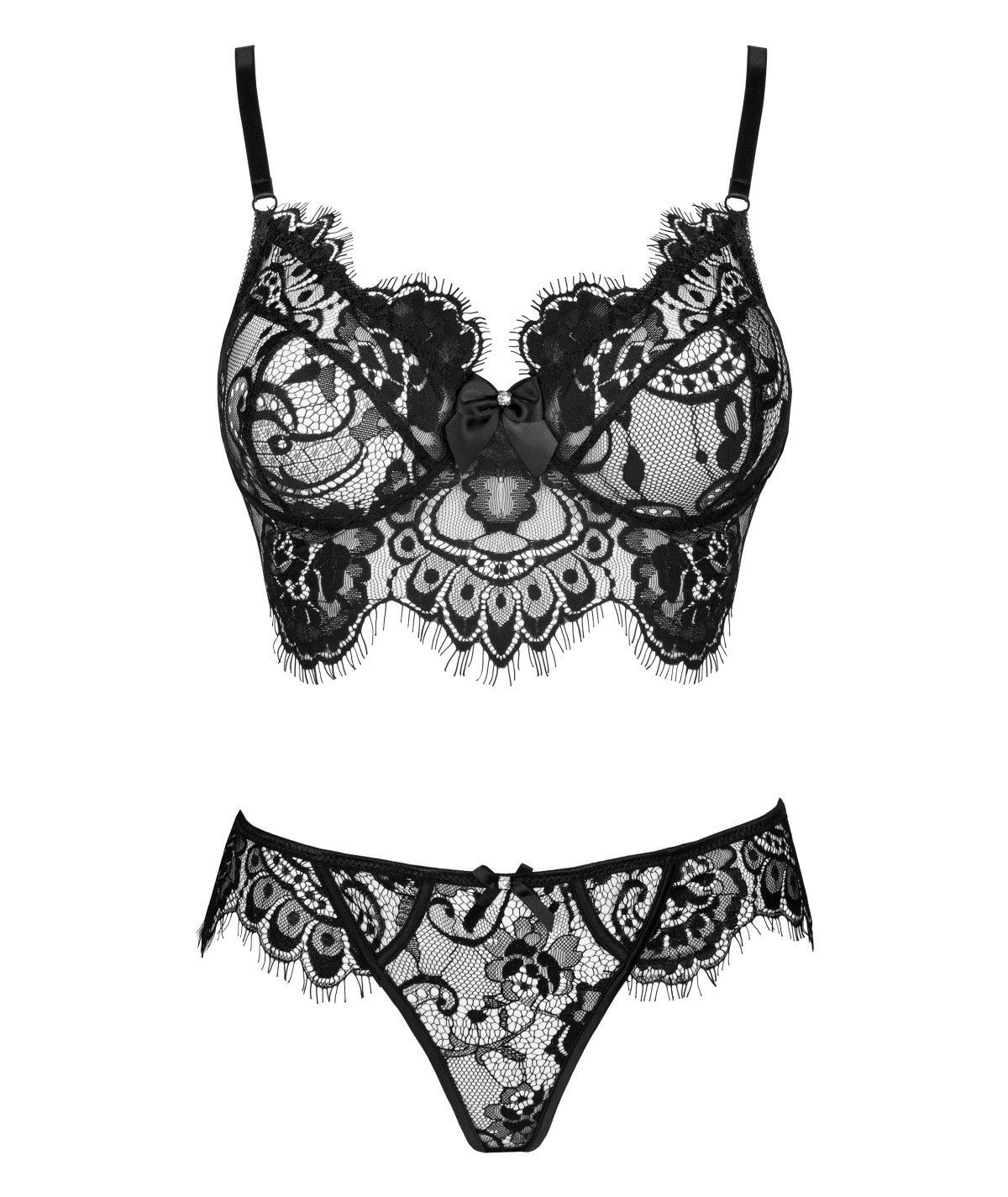 

Комплект белья Livco Corsetti Fashion cloverin р. L-XL, Черный, CLOVERIN L/XL