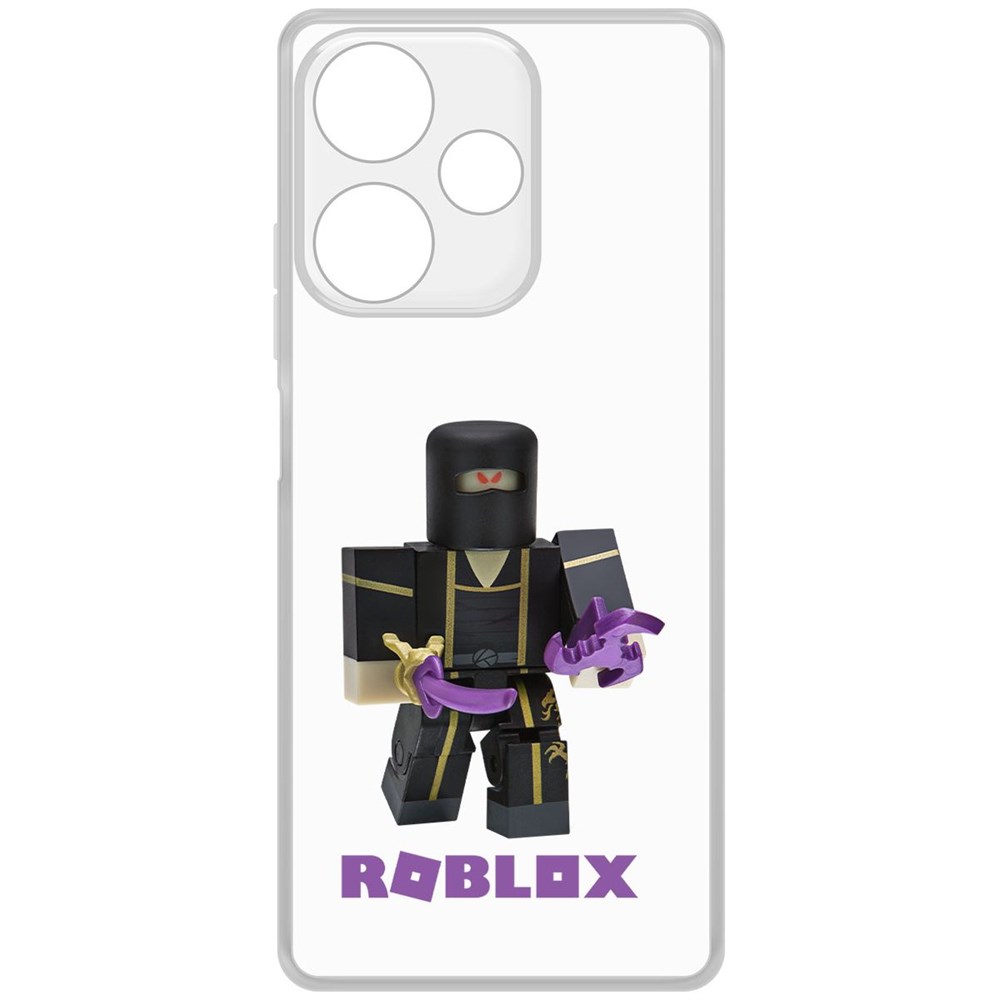 

Чехол-накладка Krutoff Clear Case Roblox-Ниндзя Ассасин для INFINIX Hot 30, Прозрачный