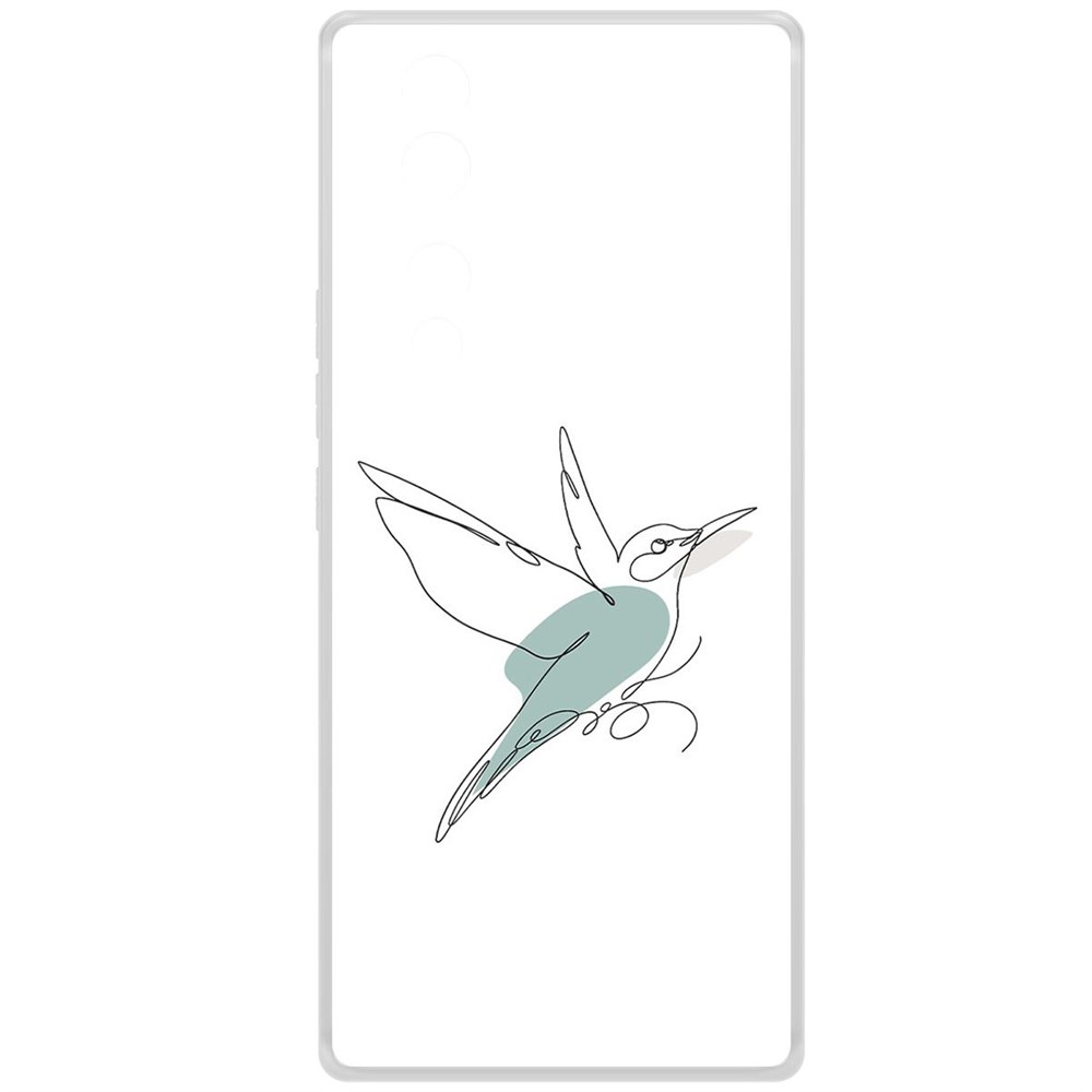 

Чехол-накладка Krutoff Clear Case Легкость для Honor 70, Прозрачный