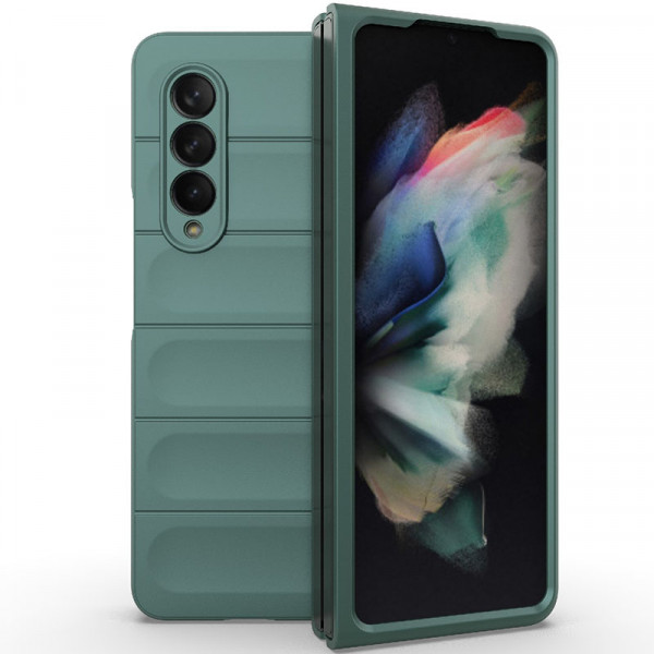 

Пластиковый чехол Flex Matte для Samsung Galaxy Z Fold 3, зеленый, Flex Matte