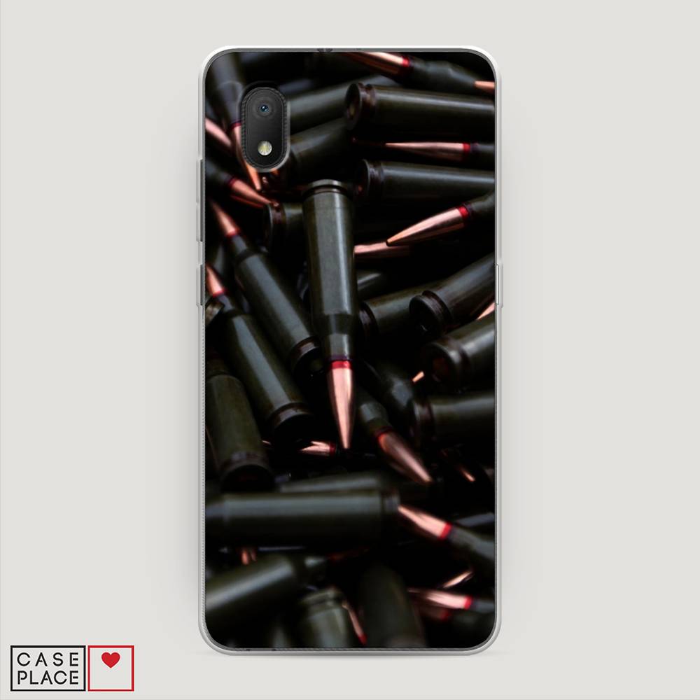 

Чехол Awog на Alcatel 1B (2020) 5002D / Алкатель 1B (2020) 5002D "Пули черные", 171150-5