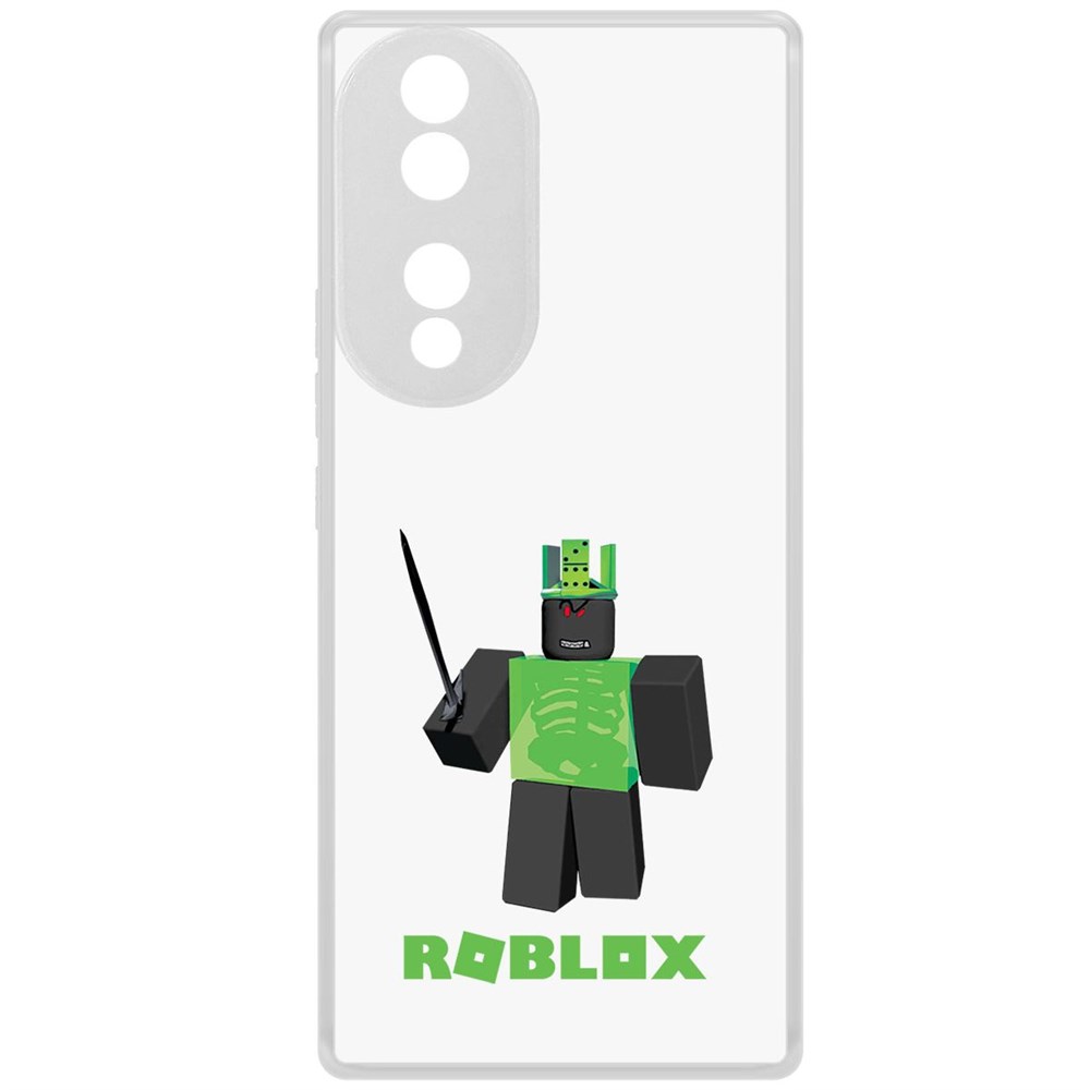 

Чехол-накладка Krutoff Clear Case Roblox-1x1x1x1x1 для Honor 70, Прозрачный
