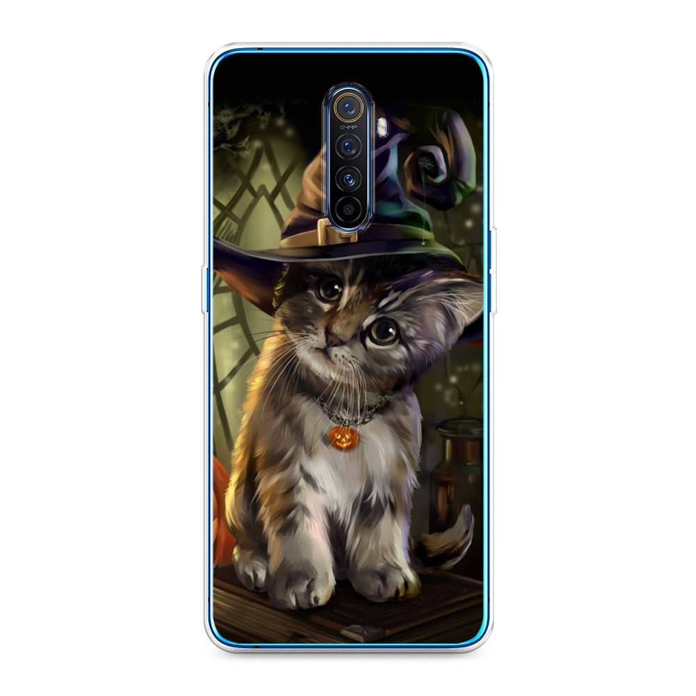 

Чехол Awog на Realme X2 Pro "Кот на Хэллоуин", Разноцветный, 251750-2