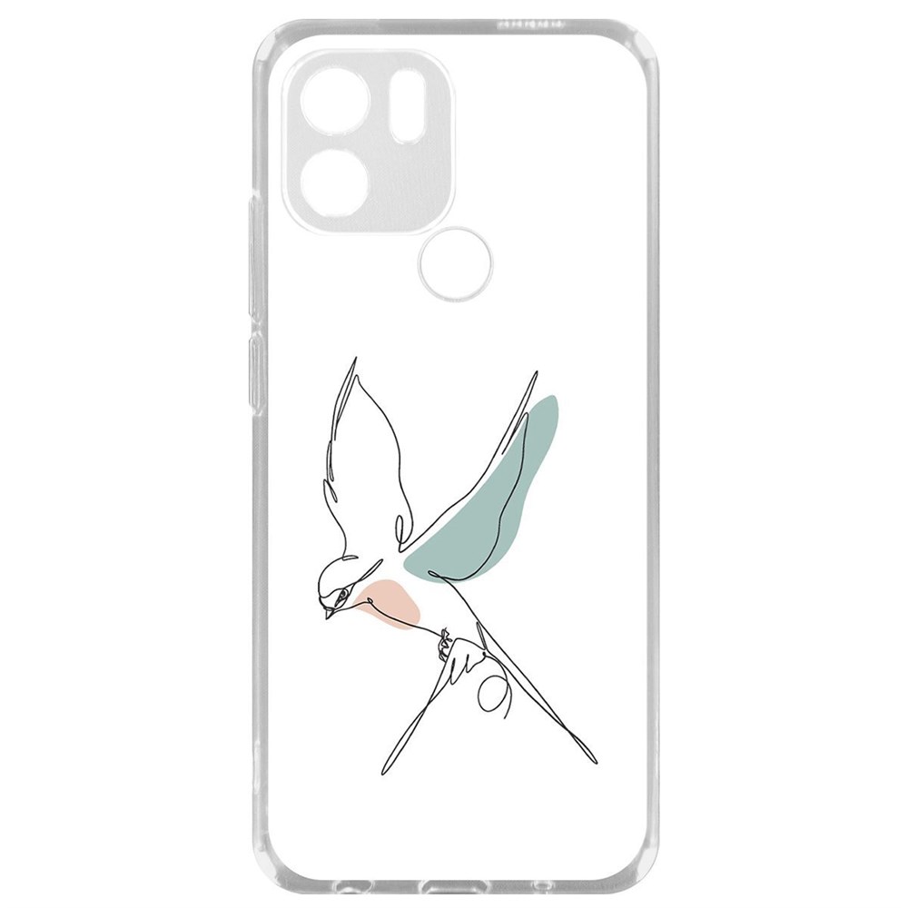 Чехол-накладка Krutoff Clear Case Полет для Xiaomi Redmi A2+